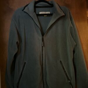 London Fog Green Fleece Jacket